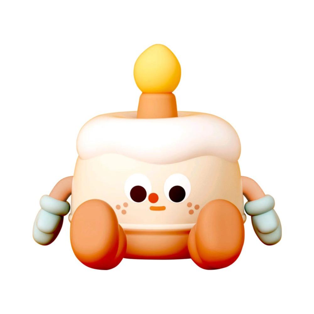 Cartoon Birthday Cake Light USB Rechargeable Table Lamp Bedside Atmosphere Light Kids Bedrooms