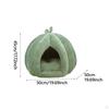 Закрытое гнездо для кошек для домашних животных, дизайн в виде тыквы, съемная палатка для котят и собак