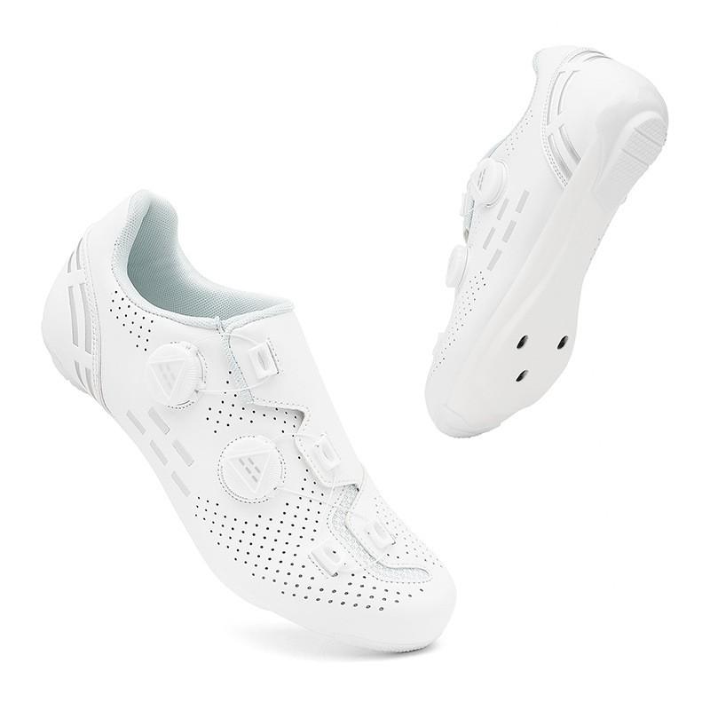 Unisex Cycling Shoes Road Mountain Bikes Breathable Lightweight Clipless Locking Pedal