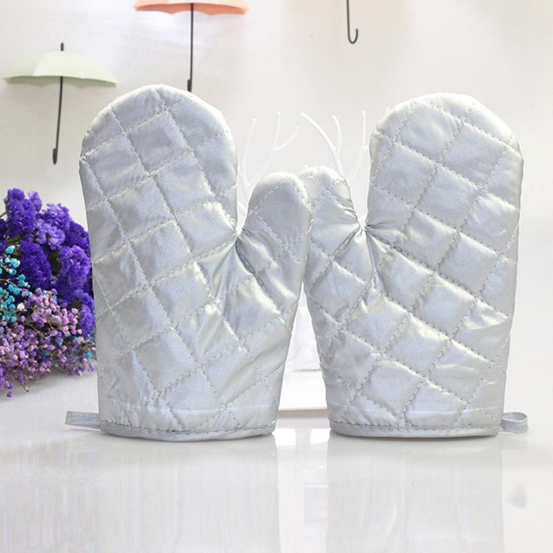 1 шт. утолщенные хлопковые перчатки для микроволновой печи, термостойкие и утепленные перчатки для выпечки в духовке, не допускающие ожогов рук