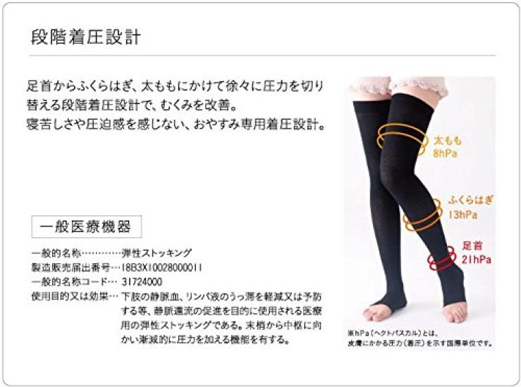 Good Night Relaxation Aesthetic Socks Фотоэлектронное волокно Good Sleep Support Socks Фотоэлектронные носки L Rose Сделано в Японии Эстетический сон