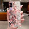 Чехол для телефона Vivo V70 FE Funda Capa с бабочкой и бантом, защитный чехол, прозрачный мягкий силиконовый TPU чехол Coque