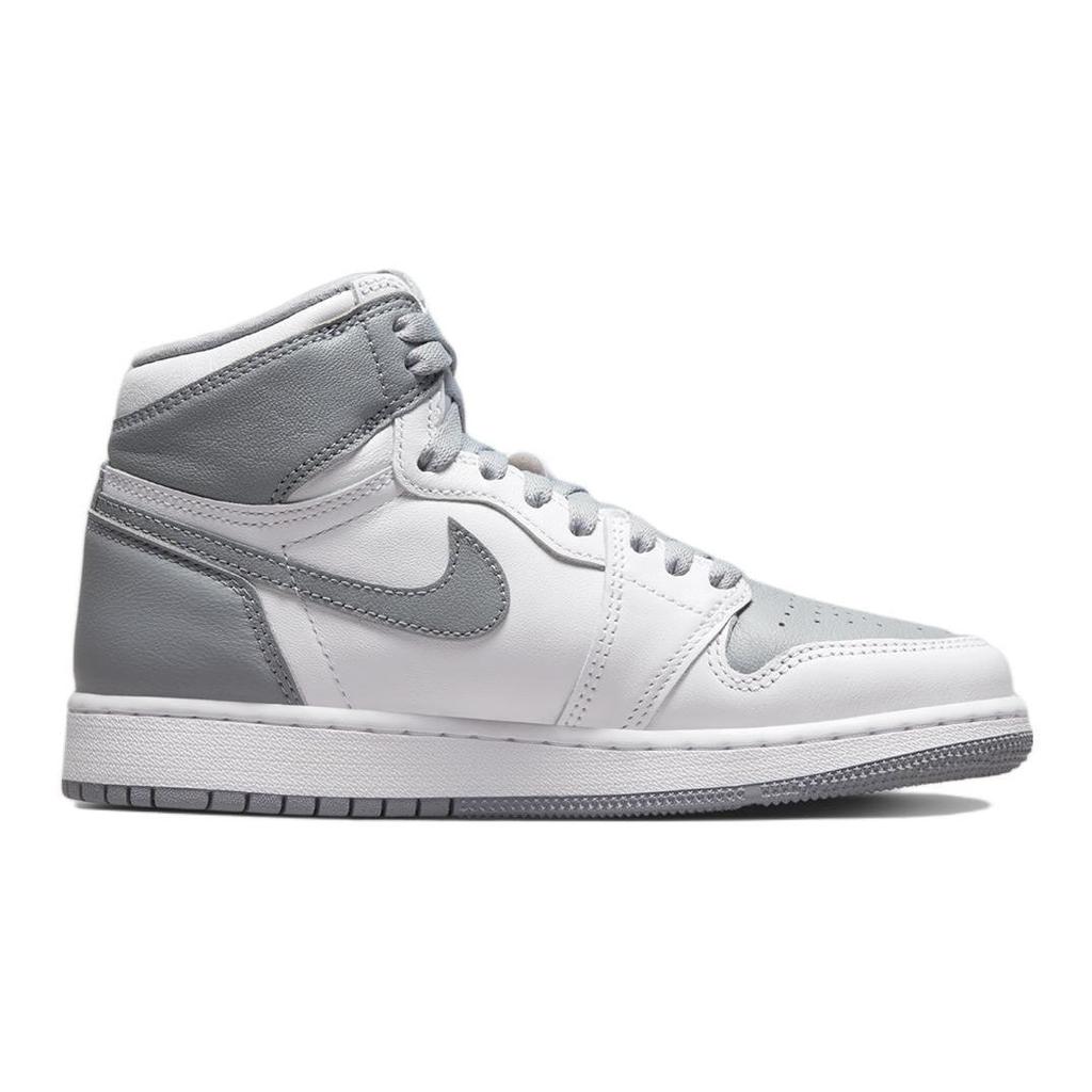 Кроссовки Air Jordan 1 Retro High OG GS Stealth Kids Белые 575441-037