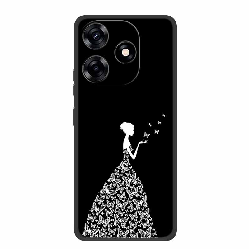 Для Infinix Hot 30 4G Чехол Популярный Черный Силиконовый Мягкий Задняя Крышка Чехол Для Infinix Hot 30i 30 Чехол Для Телефона Hot30 Coque Funda