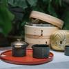 Портативный керамический дорожный чайный набор Wanqiantang