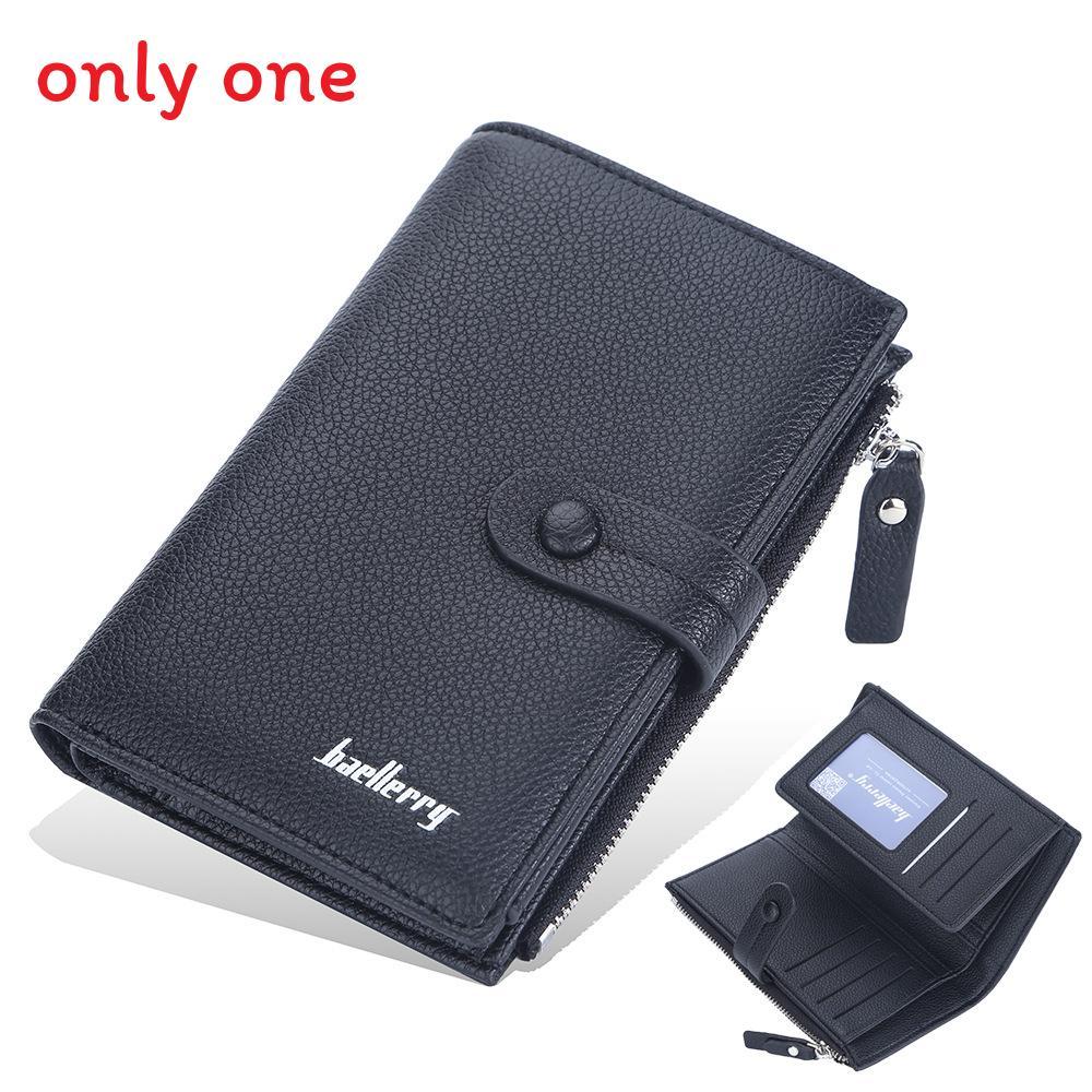 Womens Midlength Wallet With Waterproof Pu Material And Zipper Closure For Everyday Carry