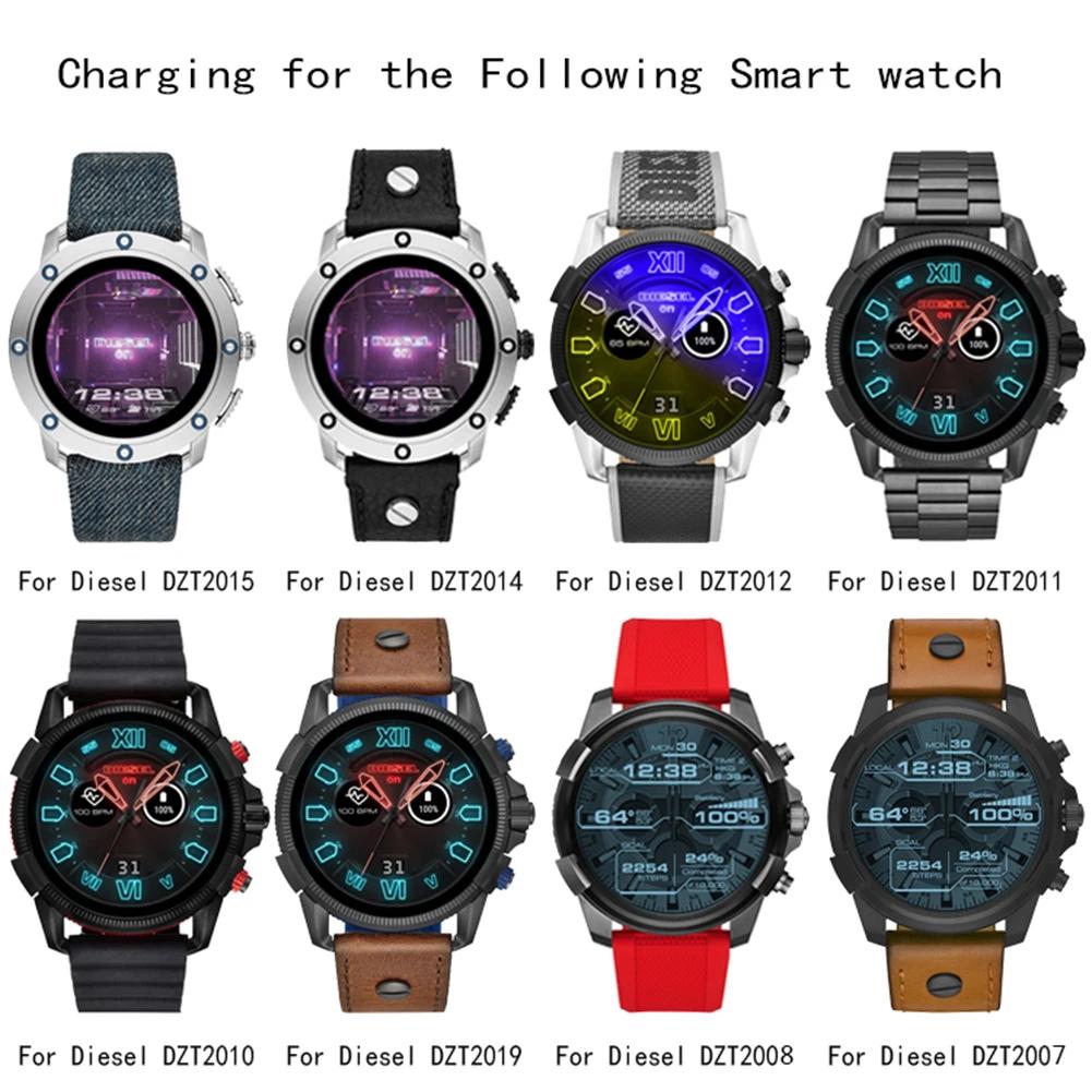 USB Магнитная док-станция для быстрой зарядки для Fossil Gen6/Gen5/Gen4/Venture/Explorer/Diesel Smart Watch Accessories Зарядный кабель