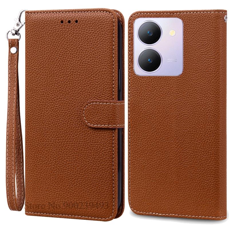 Для Vivo Y27S чехол кожаный кошелек раскладной телефон чехол для Vivo Y27 5G чехол для Vivo Y27 5G чехол Coque Funda Vivo Y27s телефон чехол