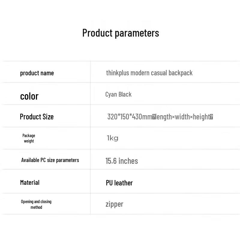 Lenovo Рюкзак для ноутбука Thinkplus Modern Casual