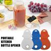 Открывалка для банок и бутылок Сверхпрочный рычаг для снятия крышек с отверстием для подвешивания Легкий инструмент для открывания крышек Компактный кухонный гаджет для артрита