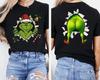 Funny Christmas Front-Back Shirt Santa TShirt Sizes S–5XL