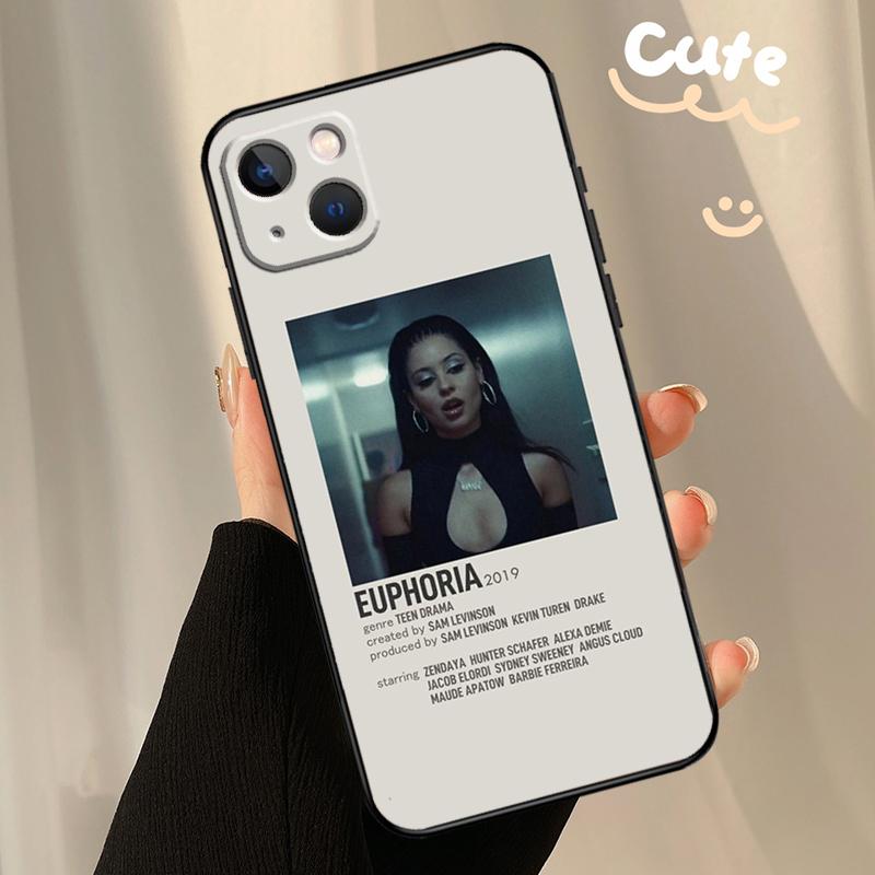 American TV Series Euphoria Phone Case For iPhone 17 Air 12 13 mini 11 14 15 16 Pro Max Plus 16e 17 Pro Max Back Cover