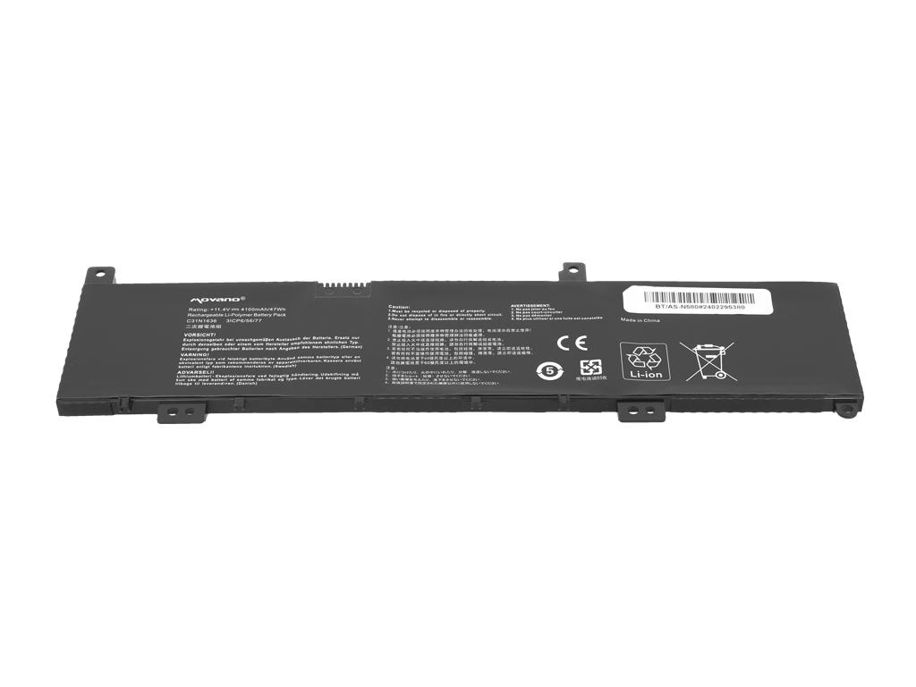 Bateria C31N1636 do Asus VivoBook X580VD X580VN N580VN N580VD 47Wh
