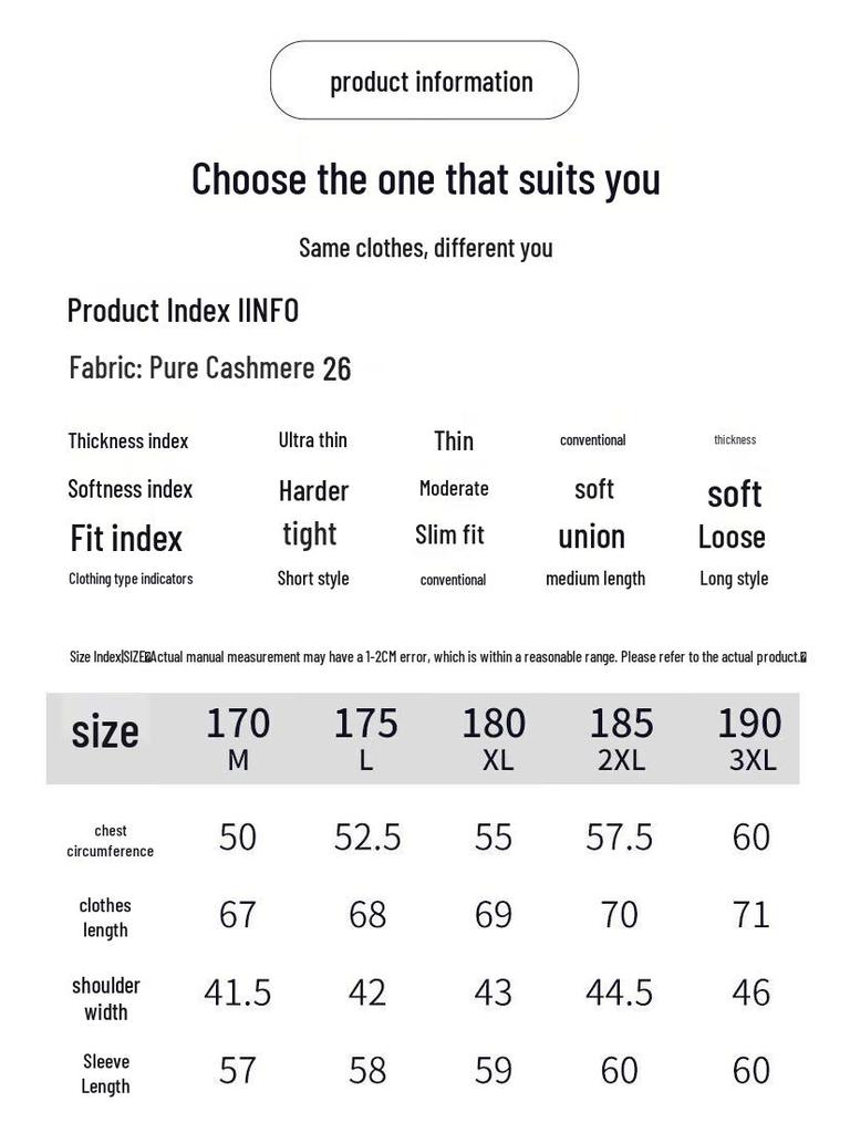 Мужской кардиган с V-образным вырезом из чистого кашемира