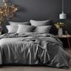 50x70 cotton satin pillowcase, ash gray, smooth