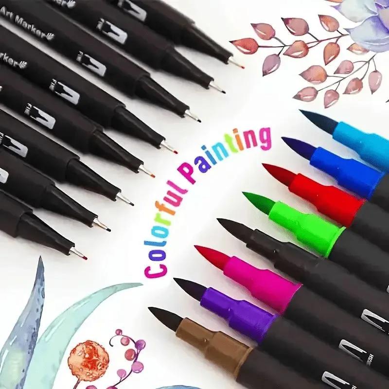 Watercolor marker set, 12 pcs.for sketching