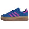 (WMNS) Gazelle Bold 'Bold Blue Lucid Pink' Женские IG4367