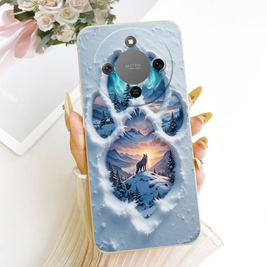 Чехол для Honor X9d Magic8 Lite Милый Модный Мультяшный Чехол Мягкий ТПУ Чехол для Телефона Для Honor Magic 8 Lite X 70 HonorX9d HonorX70 Сумки