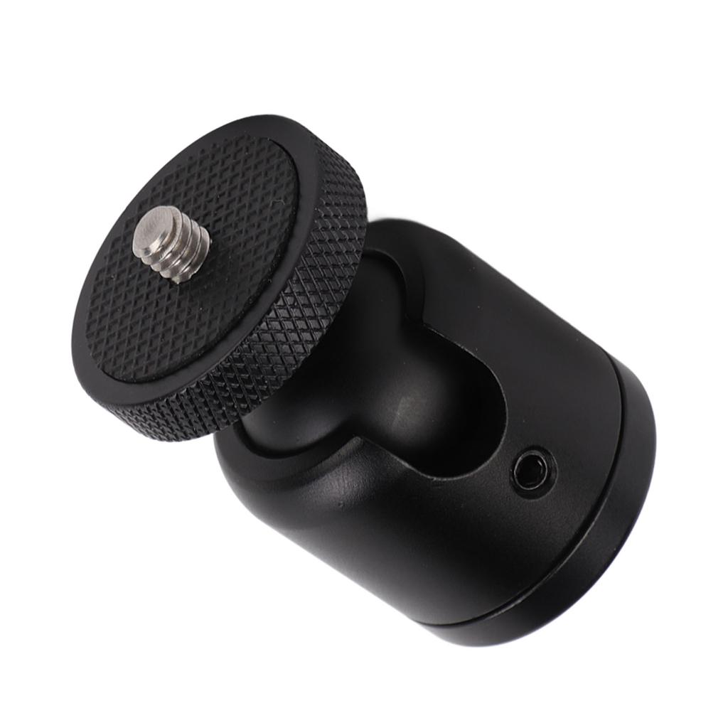 Camera Mount Tripod Head Adapter 360 Degree Swivel Top 1 4in Screw for SLR Mirrorless Camera Photography