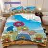 Lisa Simpson'S Fiery Adventure Bedding 1 Duvet Cover 2 Pillowcase Without Core Christmas Birthday Gift Soft And Comfortable