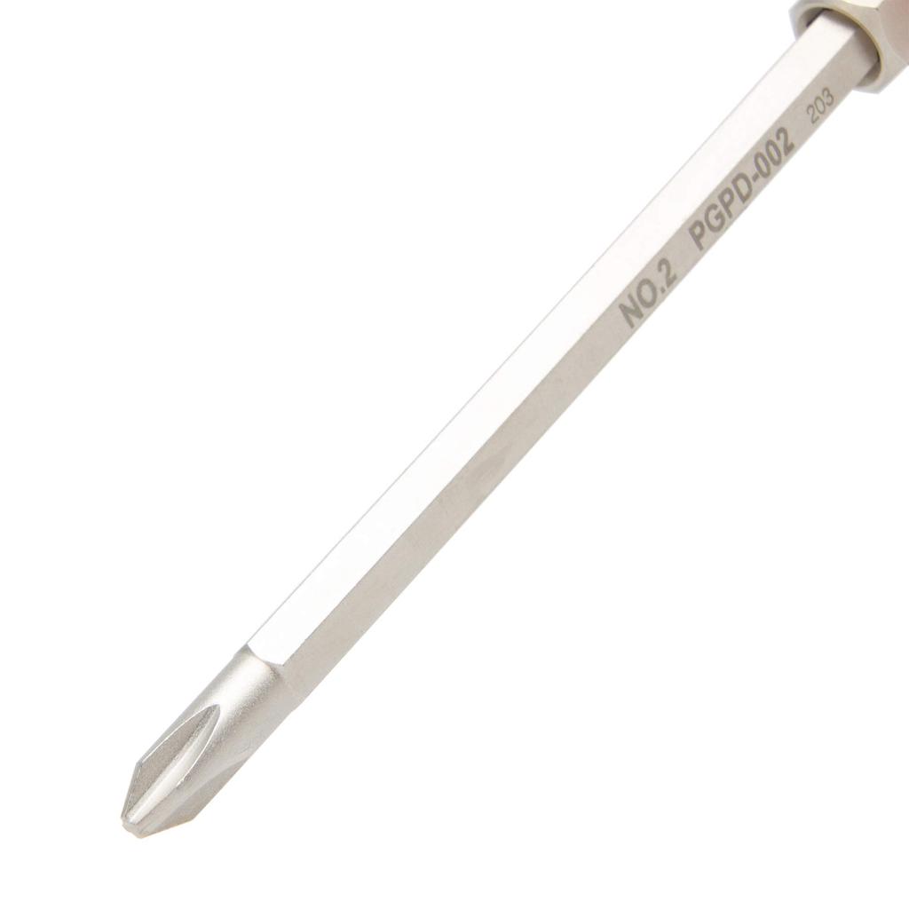 Драйвер TONE Power Grip красный (пронзительный) ПГПД-002 (+) No.2