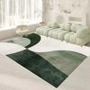 Ковер для дома в стиле легкой роскоши, украшение для гостиной, зеленые ковры, современные ковры для холла, ковры для диванной зоны, декор спальни, прикроватный большой напольный коврик