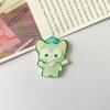 10Pcs New Acrylic Kawaii Cute Cartoon Anime Lamb Sticker  Series Clip Book Diy Jewelry Children Gift Hairpin Accessories A108