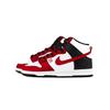 Nike Dunk Chicago, Classic Abrasion Resistant High top Skateboard Shoes Women's Black White Red DD1869-103(Team1274-)