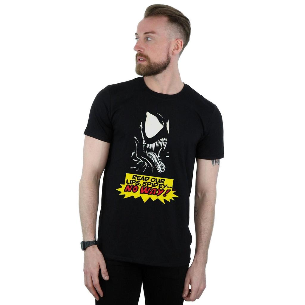 Marvel Mens Venom No Way T-Shirt