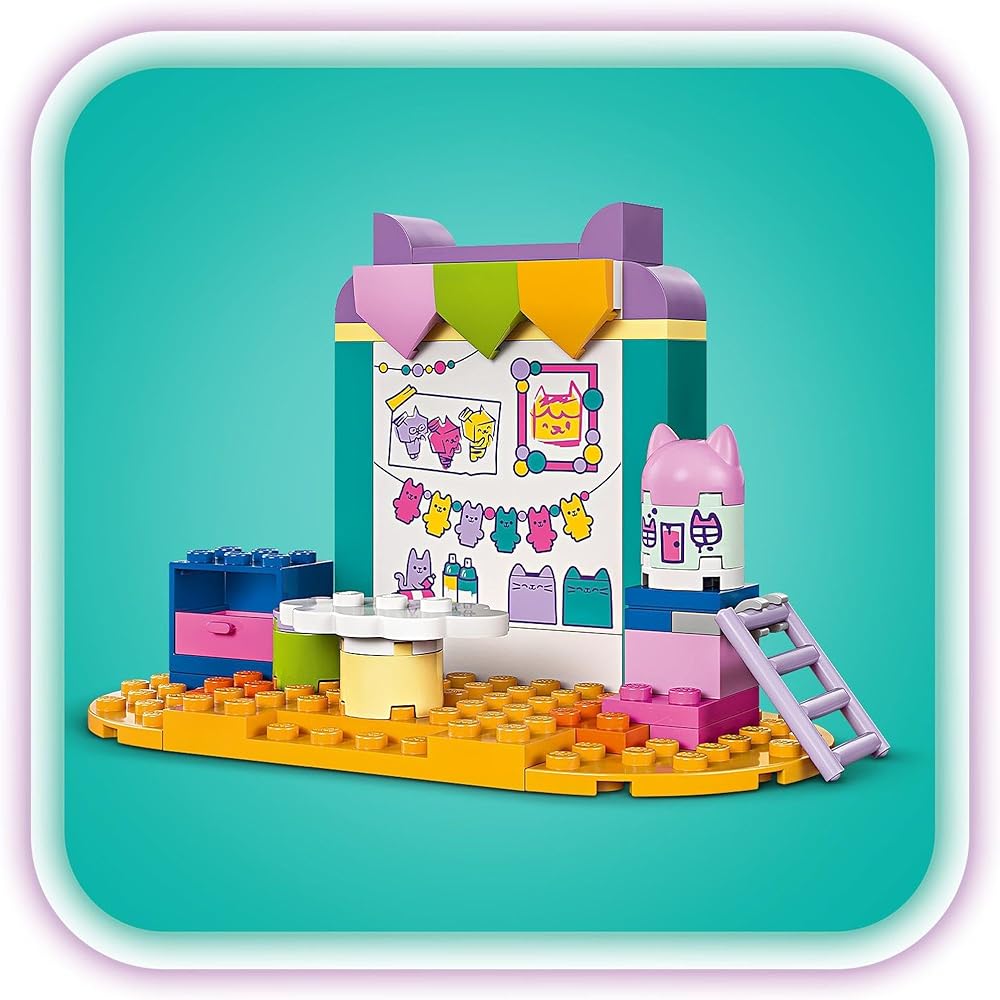 Lego Gabby's Dollhouse Baby Box Building Toy for Kids 4-6 Years Old Educational Playset