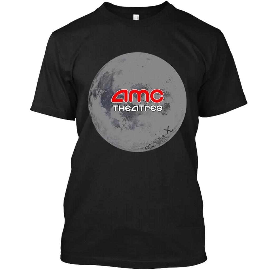 Popular AMC Theatres American Movie Theater Moon Graphic men’s T-Shirt