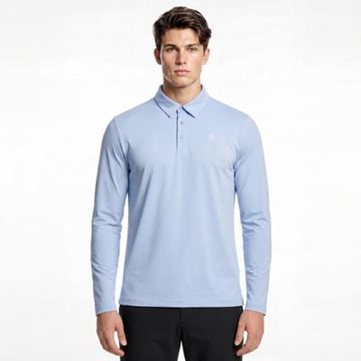 MunSingwear Men S Cool Long Sleeve T ShirT lighT Blue mr221mTl41
