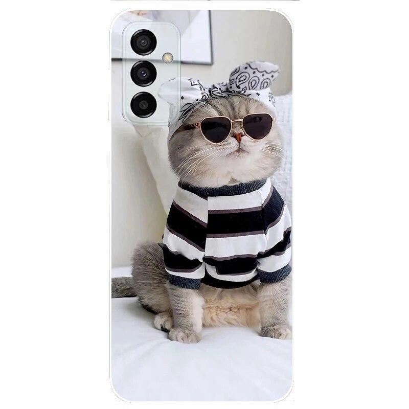 Прозрачный чехол для Samsung Galaxy A52 A54 5G A53 A32 A13 A34 A33 A12 A14 S23 Ultra S22 S21 S20 FE, силиконовый мягкий чехол из ТПУ