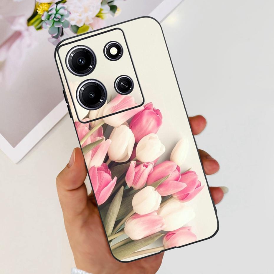 Модный Чехол-бабочка для телефона Infinix Note 30i Note30 Pro 2023 Мягкий Силиконовый ТПУ Задняя Крышка Для Infinix Note 30 Pro Note30i