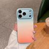 Чехол iPhone 17 Pro Max с градиентом - Модный двухцветный, Полное покрытие, Совместим с Apple 16 и 15