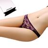 Women's Low Waist Lace Transparent Thong - Sexy, Temptation, See-Through Hollow Triangle Panties (Style 8005)