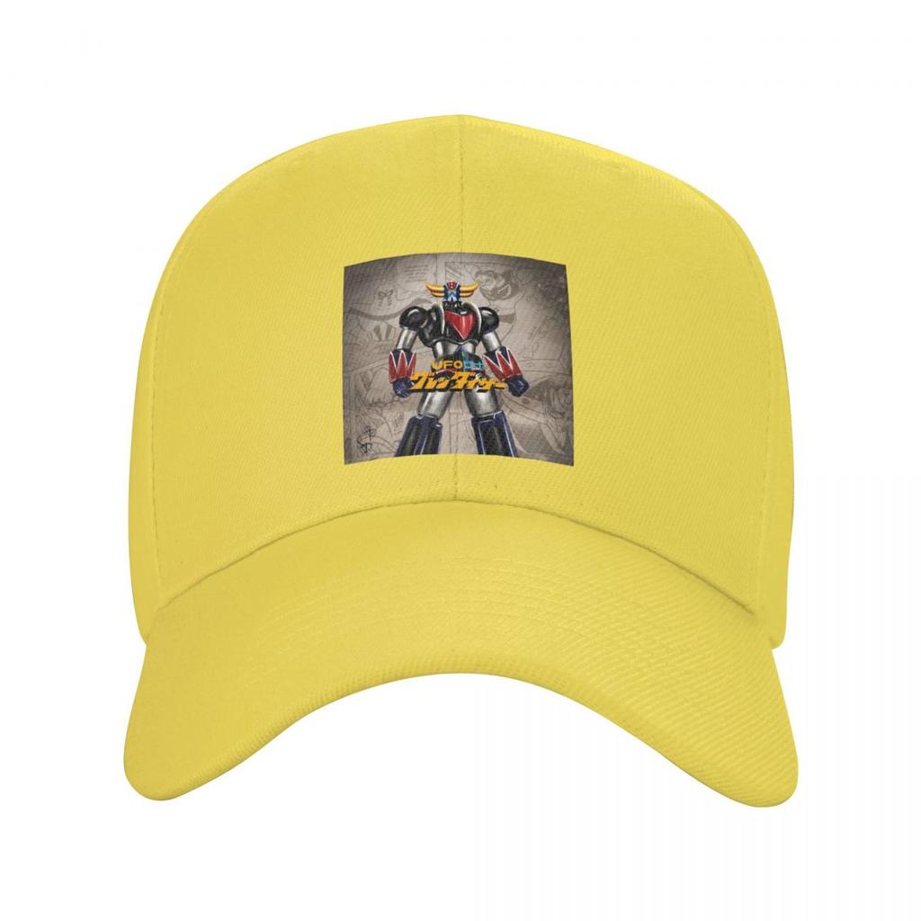 Grendizer Anime Baseball Cap Outdoor Unisex Women Adjustable UFO Robot Goldorak Dad Hat Spring Snapback Hats Summer Caps