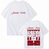 Jennie Ruby Album 2025 Printing T-Shirt Harajuku Unisex Fan Gift Tees