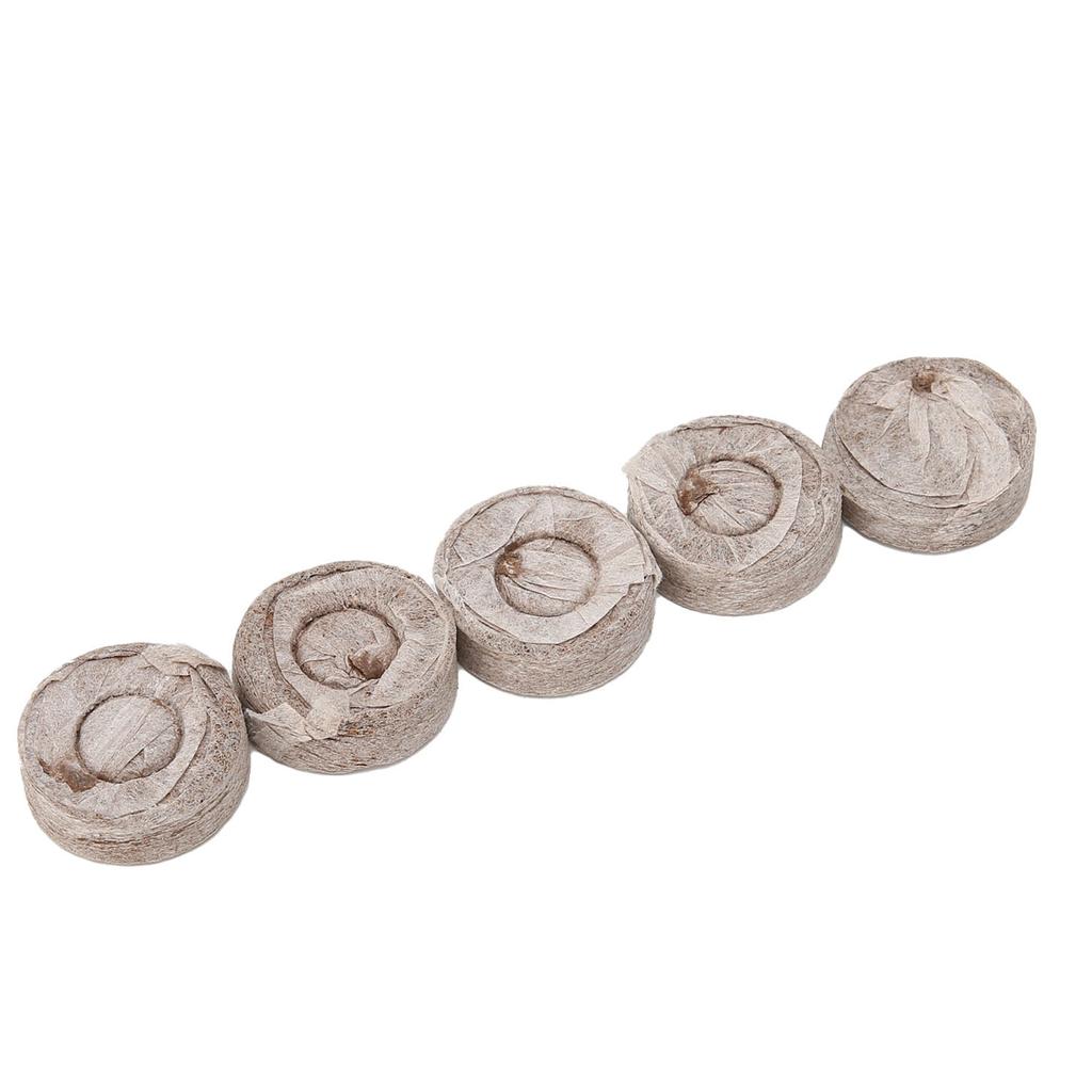 20Pcs 30mm Nursery Soil Seedling Soil Block Garden Flowers Vegetables Planting Accessory