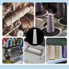 A58Z Yarn Cones Plastic Empty Thread Spools Tapered Bobbins 20Pcs For Sewing Knitting Embroidery Projects Cord Thread
