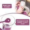 LMETJMA Pancake Batter Dispenser 4 Cup 900ML Pancake Cupcake Batter Dispenser with Measuring Label Cookies Cream Dispenser JT186