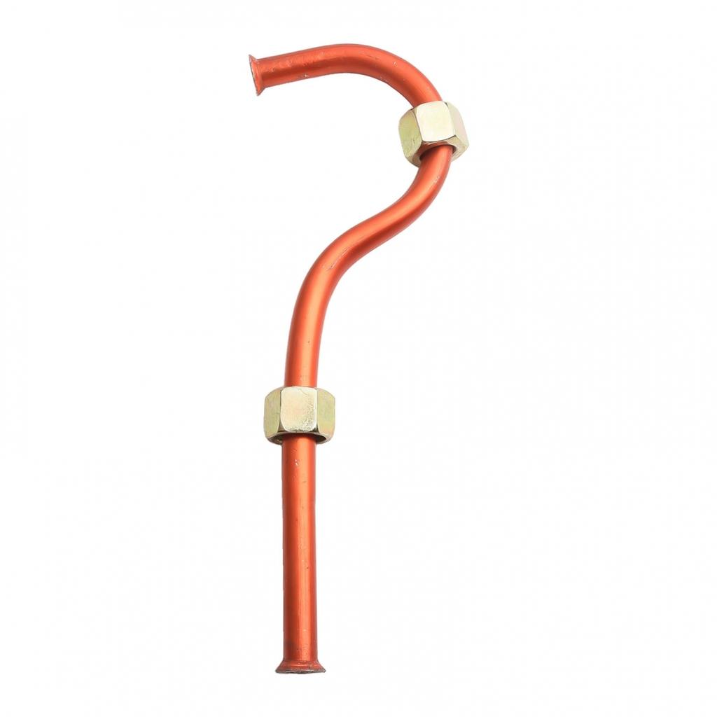 Выхлопная труба воздушного компрессора, алюминиевая труба насоса, резьбовая труба 16x1,5 мм