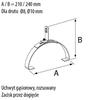 Extendable ridge tile holder - R.8079