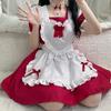 Костюм горничной для косплея в стиле милашки из красного вина Alice Red Wine Lolita - Милое платье принцессы
