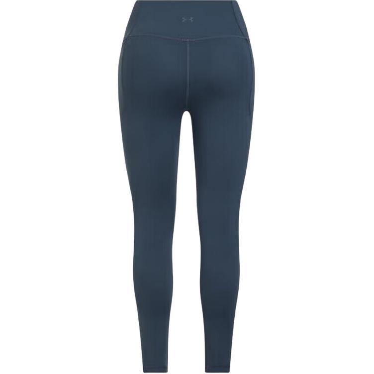 Under Armour Meridian FW24 Однотонные Удобные С низкой посадкой Брюки для спорта длиной девять точек Женские брюки Штормовой серый 1382525-044