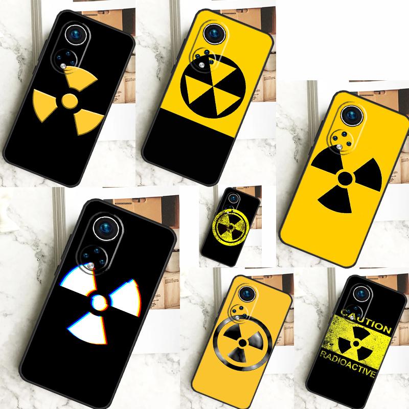 Nuclear Radiation Warning Sign Case For Honor Magic 6 Pro 5 Lite 50 70 90 X6 X7 X8 X9 Honor X6a X7a X8a X9a X8b X9b Cover