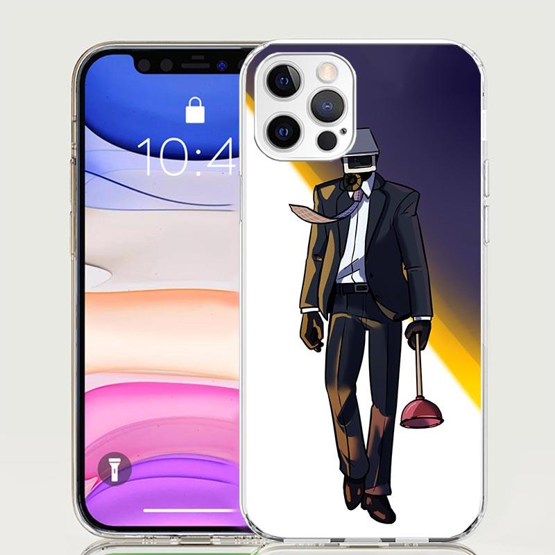 S-Skibidi Toilet Mobile Cell Phone Case For iPhone 17 Air 16 15 Plus 11 14 Pro Max 13 Mini 12 7 8 + SE Pattern Art Customized Co