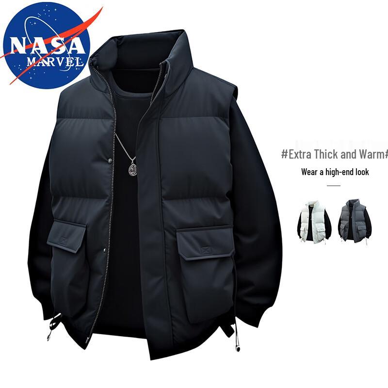 Мужской теплый повседневный жилет NASA MARVEL