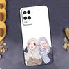 Мусульманская арабская девушка Хиджаб Чехол для телефона Для Oppo A78 A38 A58 A74 A15 A80 A60 A40 A94 A54 A98 A18 A16 A76 A96 A17 A77 A57S