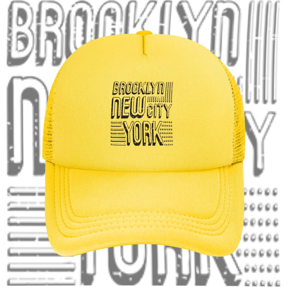 Brooklyn New York City retro style Baseball Cap Anime Graphic Hats Adult Unisex Women Sports Outdoor